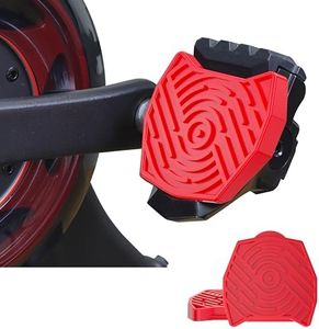 Doubleplus Pedal Converter Compatible with Peloton Bike & Bike Plus, Pedals for Regular Shoes, Replacement Pedals Adapter for Original, Exercise Bicycle Accessories, Flat Pedal Plate Cover Clipless