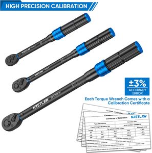 KRETLAW 6-Piece Torque Wrench Set – Precision Tool Kit