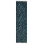 Mohawk Home Vado Modern Contemporary Geometric Navy Blue 2' x 5' Area Rug Perfect for Living Room, Dining Room, Office