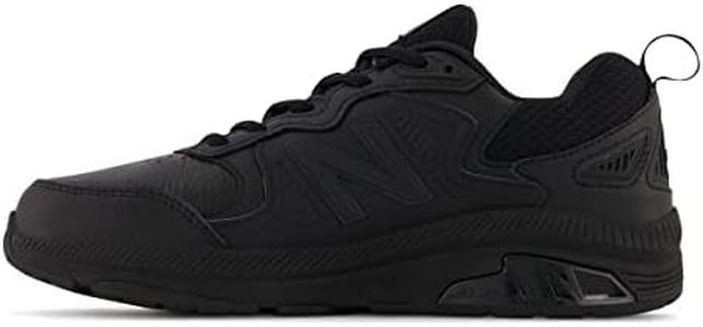 New Balance Women's Wx857v3 Slip Resistant Training Sport Sneakers Shoes Black/Black/Black 9 Wide