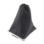 Qiilu Car Gear Shift Stick Gaiter Boot PU Leather Dust Cover Replacement