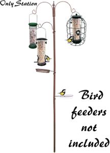DIVCHI Bird Feeder Station – Outdoor Wild Bird Feeding Stand
