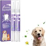 2PCS Natural Plant Substance - Pet Teeth Repairing Kit, Cat and Dog Teeth Descaler, Dental Stone Pen Cleaner, Pet Beauty Toothbrush, Leaving Pet Mouth Fresh and Clean (B)