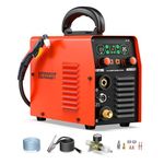 Plasma Cutter,35Amp Plasma Cutting Machine CUT35i, Screen Display 110V HF 50/60Hz Invert Technology Plasma Cutter, Max Cutting Thickness 8mm…