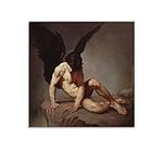 Baroque Oil Painting Fallen Angel b