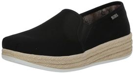 Skechers Women's Urban Highlites Platform, Black, 11