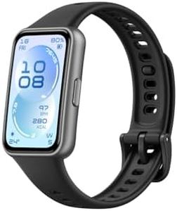 HUAWEI Band 11 1.62″ AMOLED Display, Up to 14 Days Battery Life, Average Sleep HRV Smart Watch, All Day HRV, 5ATM Water Resistance, Emotional Wellbeing Fitness Trackers, Android & iOS, Black