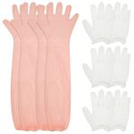 20 Pairs Field Dressing Kit Hunting Deer Cleaning Gloves with Disposable Pvc Long and Short Gutting Hunting Field Dressing Butchering Kit for Pig Deer Animals Butt Out Buttout Field Dressing Tool