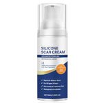 Silicone Scar Cream, Scar Gel for All Old and New Scars, Professional Overnight Scar Removal Cream for Surgical, C-Section, Tummy Tuck, Keloid Scars, Stretch Marks, 50ml (1.69 FL.OZ)