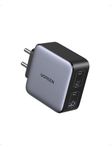 UGREEN 100W USB C Charger, Nexode 4 Ports GaN II Fast Charging Block, India Plug Compact Power Adapter Wall Charge for MacBook Pro, Dell XPS, iPhone 16 Pro Max/15, Galaxy S24 Ultra (PPS 45W), Pixel 9