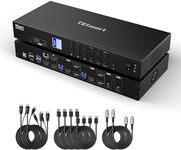 TESmart USB 3.0 HDMI+DP+USB C KVM S
