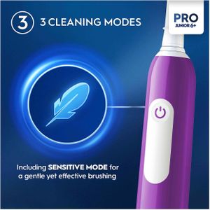 Oral-B Pro Junior Electric Toothbrush for Kids – Rechargeable
