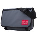 Manhattan Portage Europa Bags, Grey, M, Messanger Bag Fully Expandable