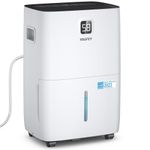 Yaufey 80 Pints Most Efficient Energy Star Dehumidifier for Home, Basement and Room up to 5000 Sq. Ft., with Drain Hose, Timer, Intelligent Humidity Control and Large Water Tank（JD025Q-80）