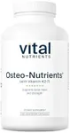 Vital Nutrients - Osteo-Nutrients (with Vitamin K2-7) - Bone Support Formula - 180 Vegetarian Capsules per Bottle