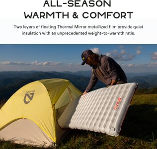 NEMO Tensor Ultralight Insulated Sleeping Pad – Regular Wide, All-Season