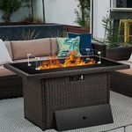 Vakollia Propane Fire Pit Table,44 