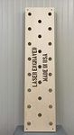 Plyobox Warehouse 12"x48" Climbing Pegboard, Custom Engraving Options Climbing peg Board, MMA Training, Ninja Warrior, Strength Training