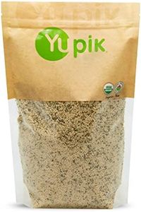 Yupik Organic Canadian Hulled Hemp Seeds, 1 lb - 16oz, Vegan, GMO-Free, Vegetarian, Gluten-Free Hemp Hearts, Brown, Pack of 1