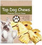 Top Dog Chews - Cow Ears Dog Treats, 6" - 7", 10 Pack, America's Made, All Natural, Rich in Protein and Flavor, Healthy & Delicious Treats for Dogs, Breeds