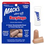 Mack's Ultra Soft Foam Earplugs 10 Pairs