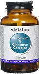 Viridian Chromium & Cinnamon Complex - 60 Capsules