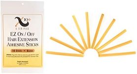 Fusion Hair Extension Keratin Glue Sticks by The Hair Shop - Professional Hair Bond Adhesive Sticks for Extension Glue Gun (Blonde)