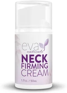 Eva Naturals Enhanced Neck & Décolleté Firming Cream (1.7 oz) - Hydrating Cream for Neck Tightening & Wrinkle Reduction - Lifts & Smooths for Youthful Skin