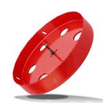 305mm / 12 inch HSS Bi-Metal Hole Saw Hole Drilling Cutter for Wood Boards Plastic and Thin Metal (305mm / 12 inch)