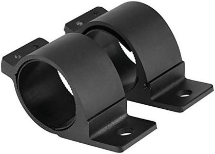 1 par de abrazaderas de soporte de montaje de lámpara de conducción de faros delanteros para vehículos todoterreno de aleación de aluminio aptas para la mayoría de los tubos, barras (3inch / 76mm)
