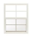 Apple Outdoor Supply W1823W-BX1 18" W x 23" H Flush Mount Shed Window, White 1 PK