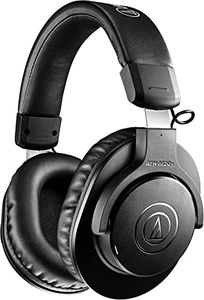 Audio Technica ATH-M20XBT Bluetooth Wireless Professional Monitor Over-Ear Headphones (Black)