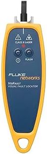 Fluke Networks VISIFAULT Visual Fault Locator Fiber Cable Continuity Tester with 2.5mm Universal Adapter, Red