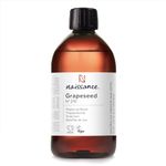 Naissance Grapeseed Oil (No. 210) 450ml - Natural Moisturiser and Conditioner - Ideal for Hair, Skin, Massage, Face, Beard and Aromatherapy