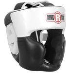 Ringside New Full Face Training Headgear, Black, X-Large