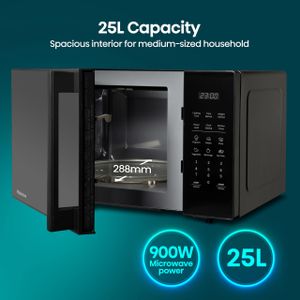 Hisense 25L Microwave Oven – Black