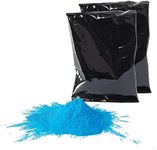 Chameleon Colors Blue Gender Reveal Powder - Blackout Kit - Two 1 lb Bags - Vibrant Blue Color - Powder for Baby Boy Gender Reveal - Color Not Visible Through Bag - Easy Cleanup - Non-Toxic