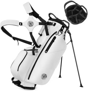 Sturdum 7 Way Golf Stand Bag, Lightweight Golf Bags for Men Women with Full-Length Dividers, Ergonomic Design, Weather-Resistant, Multi Pockets