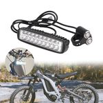 IUVWISN Motorbike Light Bar LED Waterproof Switch Light Bar for Sur Ron Light bee X/S for Segway X160 X260 Electric Dirt Bike