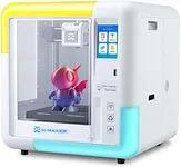 AOSEED X-MAKER 3D Printer for Kids and Beginners, Fully Assembled High-Speed 3D Printer with Leveling-Free Bed, Wi-Fi Printing, Silent, High Precision Small 3D Printer with App, PLA Filament Supported