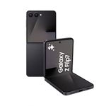 Samsung Galaxy Z Flip7 AI Phone, Thin & Light Foldable Design, Large Cover Screen, 50MP Camera, 256GB Storage, 12GB Memory, 4300mAh Battery, Jetblack, 3 Year Samsung Extended Warranty (UK Version)
