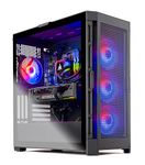 Skytech Blaze Gaming PC, Ryzen 7 7800X3D 4.2 GHz, RTX 4070 Ti Super 16GB GDDR6X, 2TB NVME Gen4, 32GB DDR5 RAM RGB, 360mm AIO, 850W Gold ATX 3.0 PSU, Wi-Fi, Win 11 Home, RGB Keyboard and mouse included