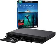Sony UBP-X700 MULTIREGION Blu-ray Player Bundle with Blue Planet 2 Ultra HD 4K Blu-ray Disc