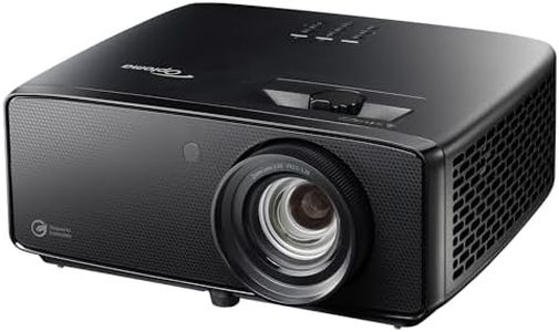Optoma UHZ58LV 3000-Lumen 4K UHD Portable Dual Laser Projector - Black