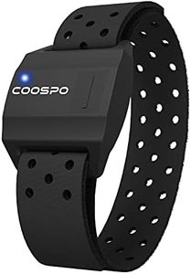COOSPO HW706 Pulsómetros Banda Frecuencia Cardiaca Brazo Bluetooth Ant+, Impermeable IP67 para Wahoo, Strava, Polar Beat, DDP Yoga, Adidas Run, Rouvy, Pulsoid