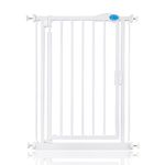 Bettacare Auto Close Stair Gate, 61cm - 66.5cm, White, Pressure Fit Safety Gate, Baby Gate, Safety Barrier for Doors Hallways and Spaces, Easy Installation