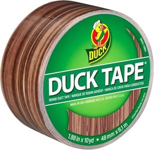 Duck Brand Printed Duct Tape Patterns: 1.88 in. x 30 ft. (Wood Grain)