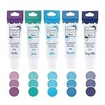 Colour Splash Food Colouring Gels, Blues 5 Pack, Highly Concentrated Gels, Easy to Use Squeezy Tubes, Transform Plain Cakes Into Bright, Eye-Catching Creations - Multipack