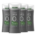 Dove Men + Care 0% Aluminum 48H Deodorant Stick Lime + Sage Scent Aluminum Free Deodorant for Men 74 g x 4 pack