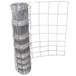 Easipet Stock Fencing L8 Livestock Fence 50m Long 80cm High Galvanised 74231